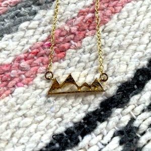 Dainty Mountain Necklace